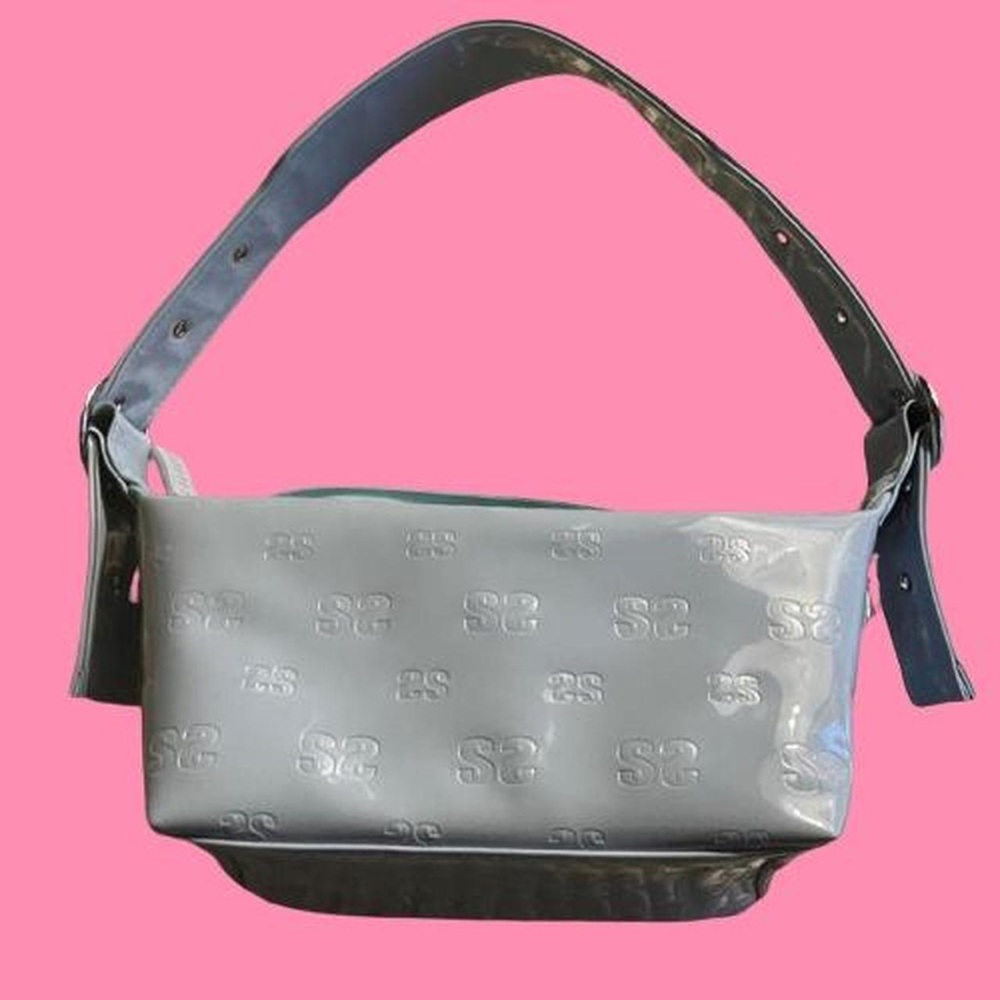 Silfen Studio glossy baby blue bag